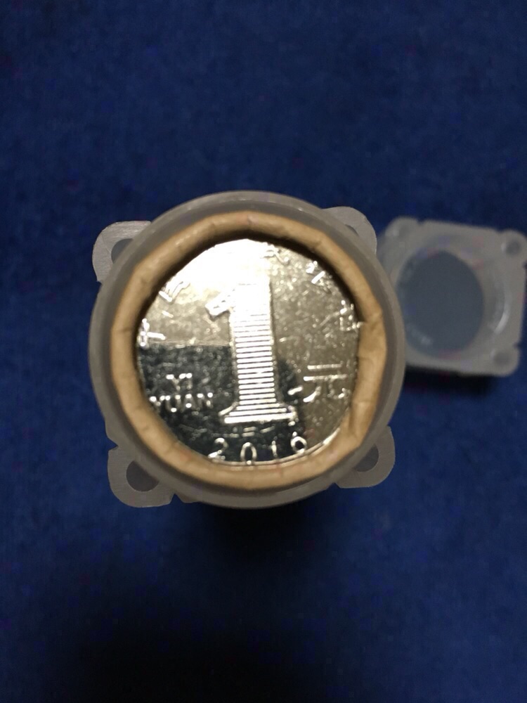 2016年(原卷)菊花1元硬币