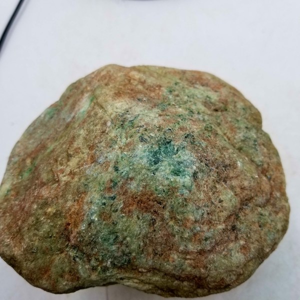 1275克极品老敞口杨梅皮木那色料赌满色手
