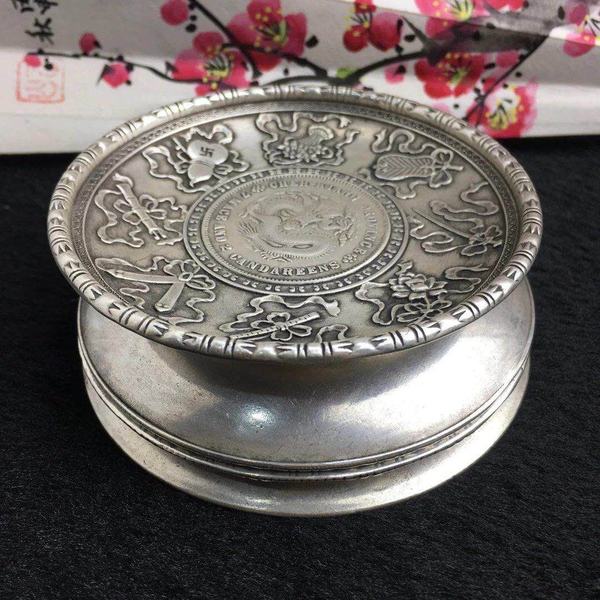 精品八仙过海盘子,精美图案尺寸看图品相极真假_图片