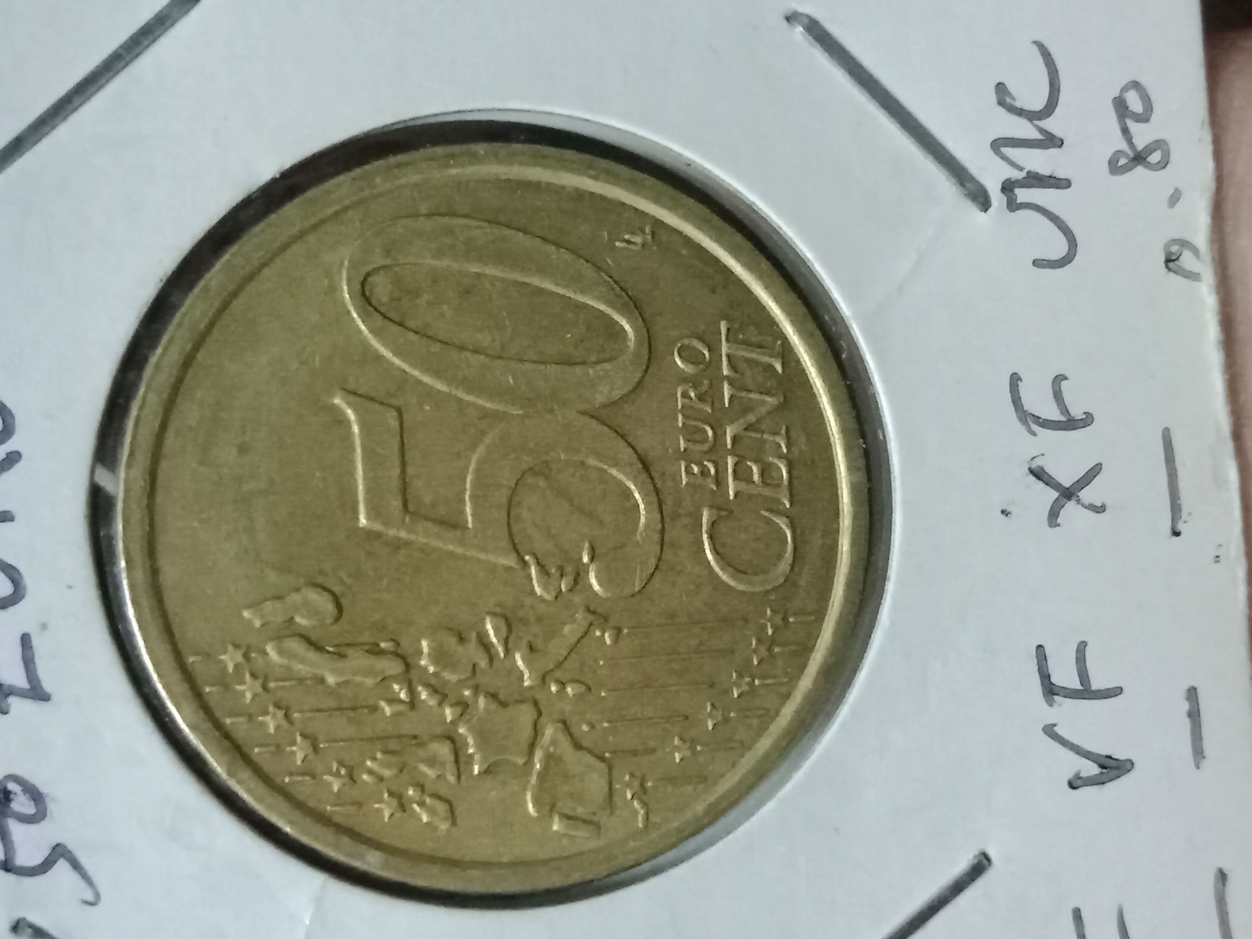 2002年50欧分一枚