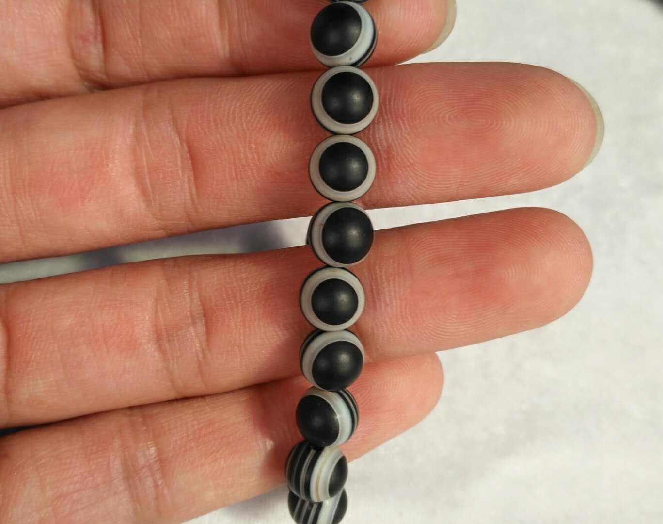 一线药师同料天眼手串珠子直径约