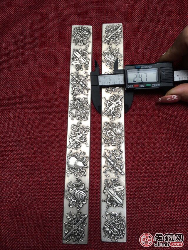 藏银镇尺八仙兵器尺