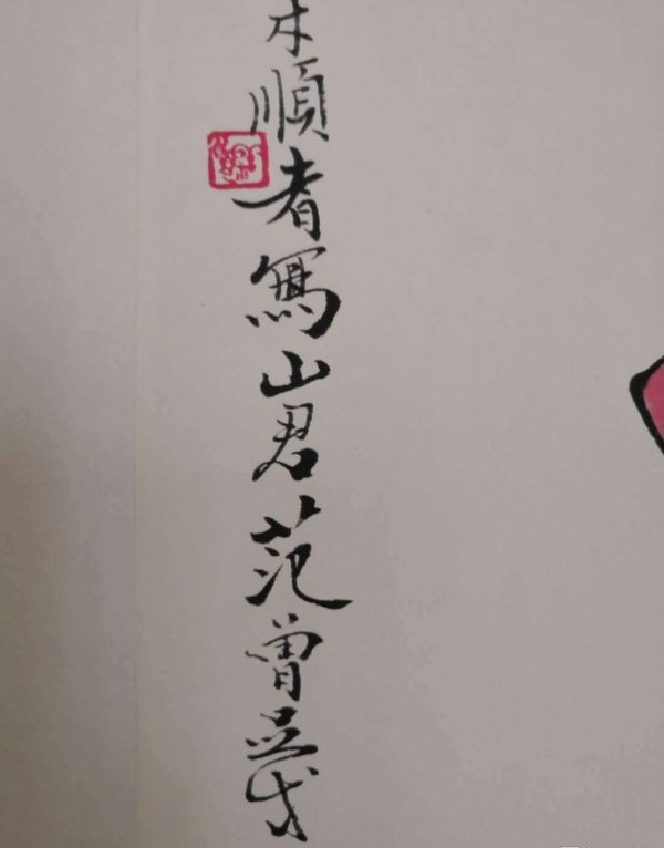 范曾宣纸卷轴挂画中堂画宽约06米长约15米