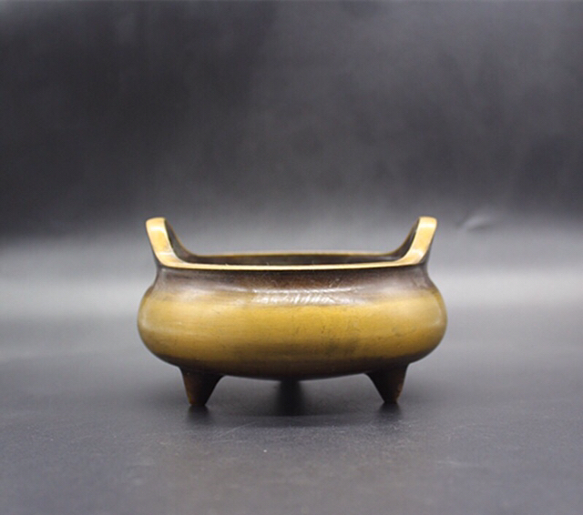 古玩收藏香炉铜香炉,做工精致