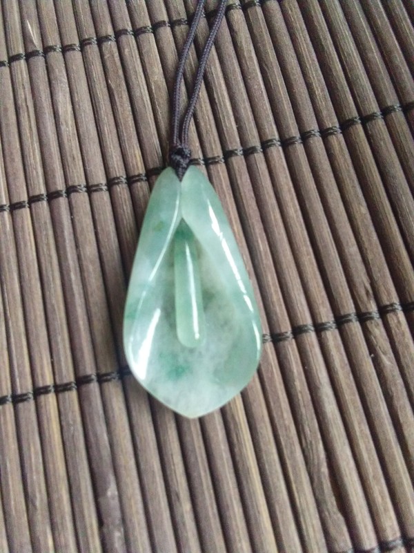 【天然翡翠】玉兰花纯手工雕刻水头好!自留款式!