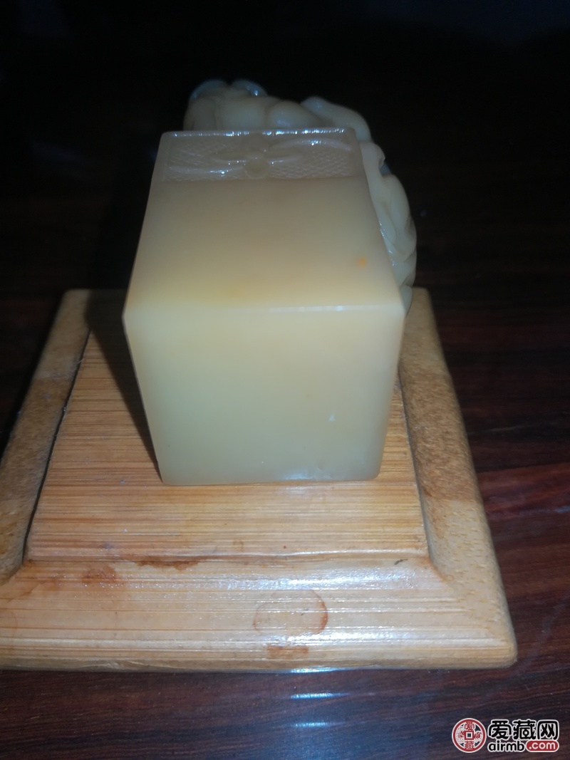 精品白芙蓉寿山石印章一枚 br