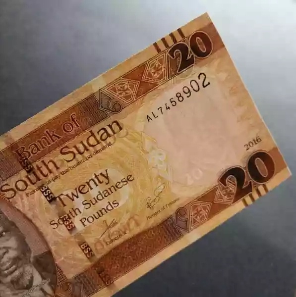 全新单张2016 南苏丹20镑纸币,保真保品冠号随