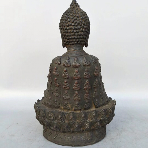 铜胎藏佛千面如来佛尺寸如图重3640克静待