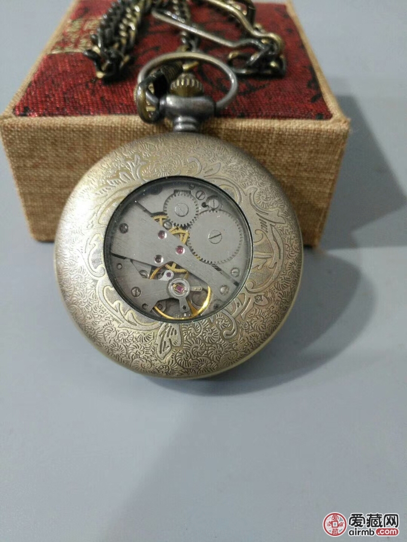 回流铜西洋油画欧米茄【老怀表】,此宝贝保-价格10元-爱藏拍卖-爱藏网