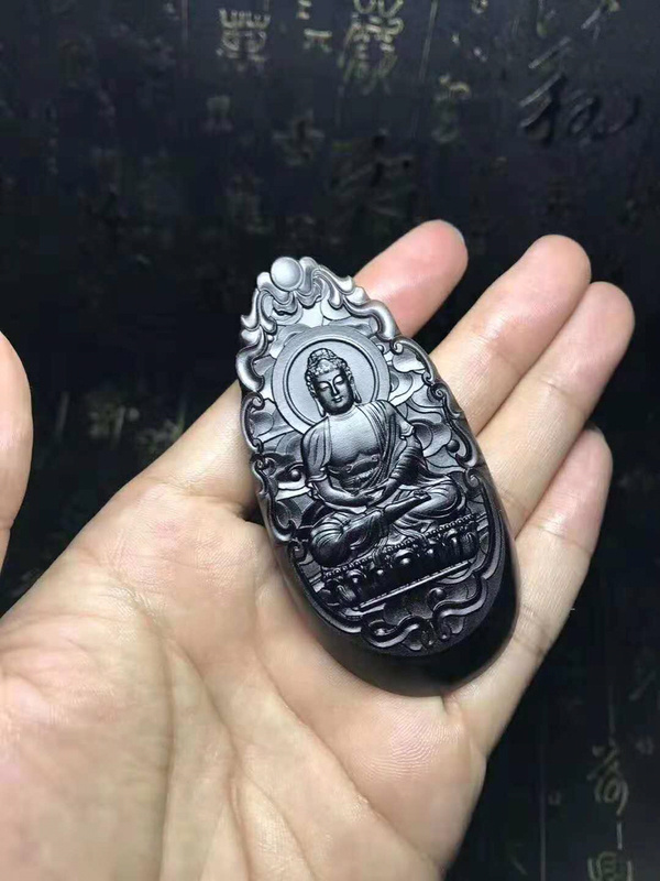 纯天然保真犀牛角挂坠比黄金更有价值长期佩戴有