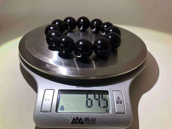 纯天然保真犀牛角手串比黄金更有价值长期佩戴