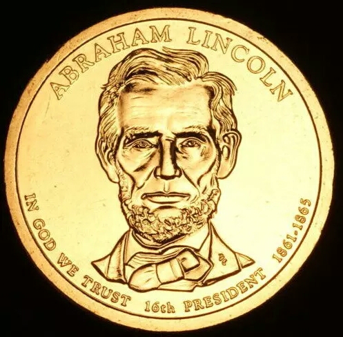美国总统纪念币一元(林肯),全
