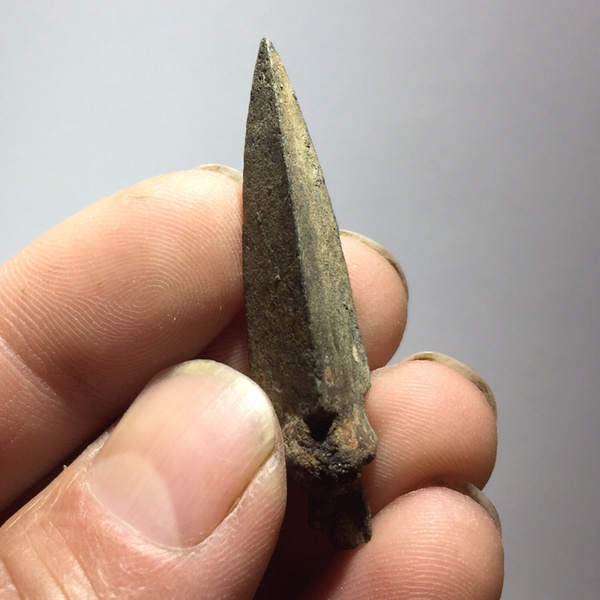 古代三棱箭簇锋利无比带箭杆长448包老包真