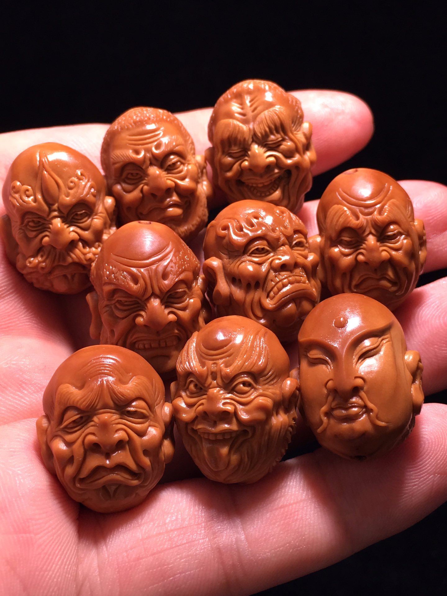 新品【十八罗汉】尺寸:1.9x