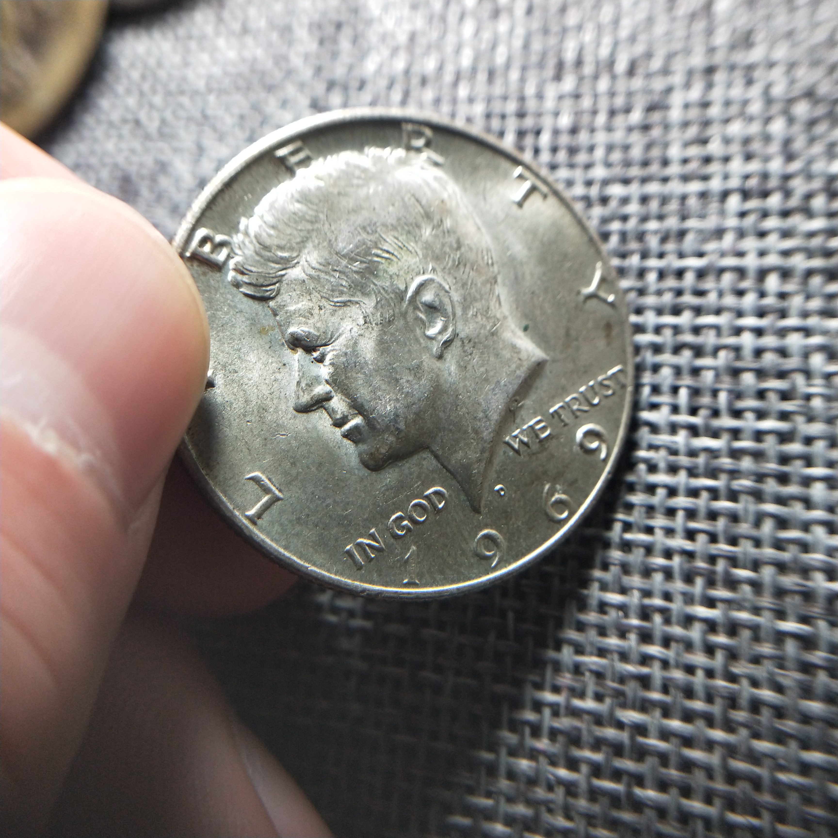 【拍品名称】美国肯尼迪银元一枚