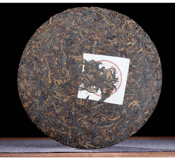 藏品展示2012年云南普洱茶熟茶饼,班章古韵黎明星火茶厂老班章王勐海