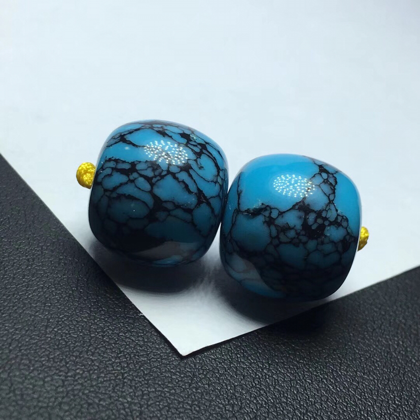 湖北云盖寺乌兰花老型对珠 料细