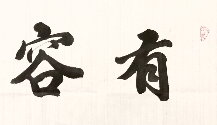 『韩运行·有容乃大』书法精品作