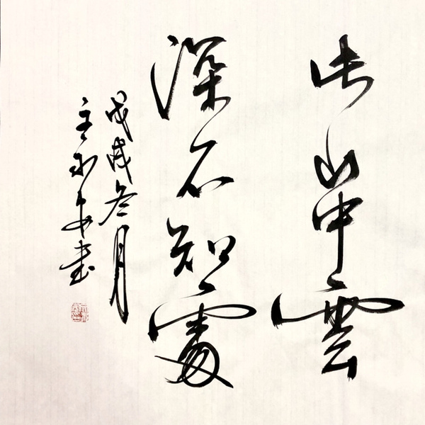 藏品展示只在此山中,云深不知处.松下问童子,言师采药去.