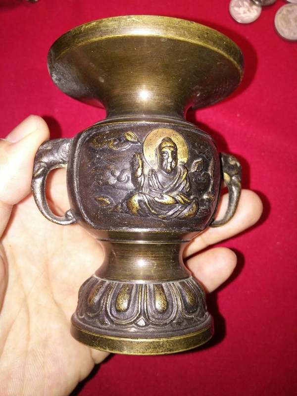 工艺品宗甫摆件产地日本品种铜器工艺品个人从