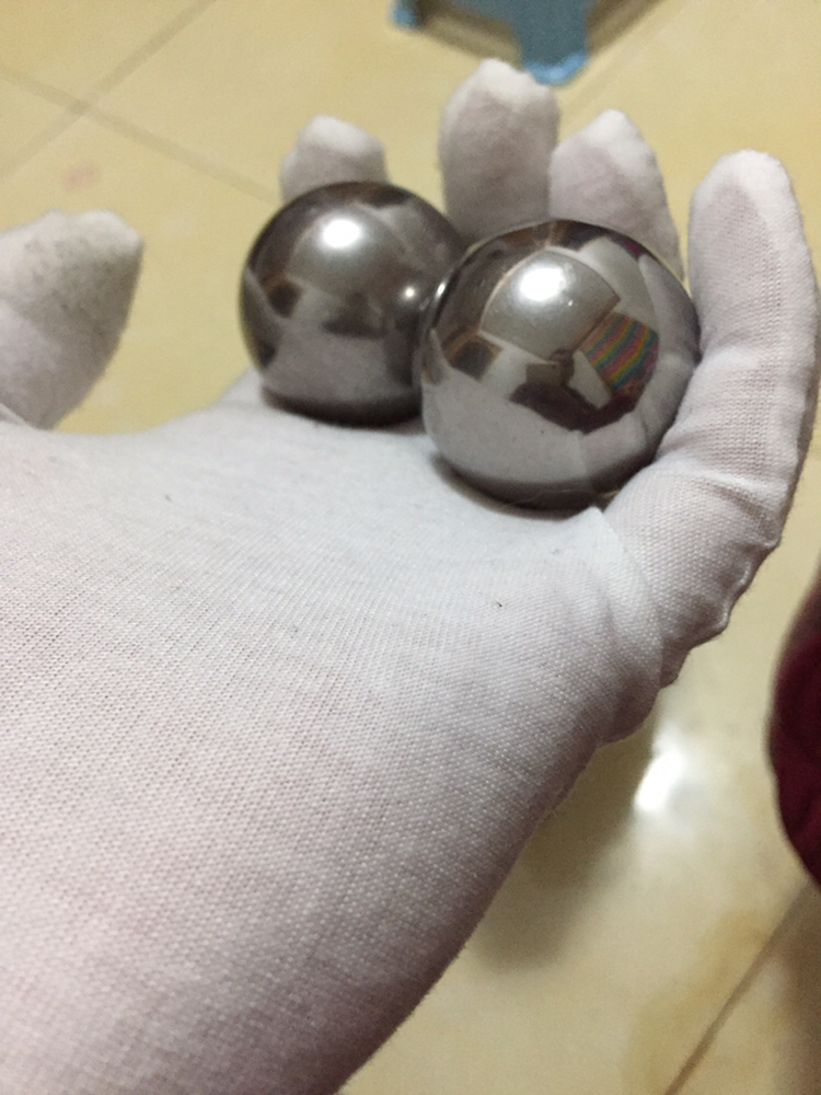 304不锈钢球2枚适合练手把玩