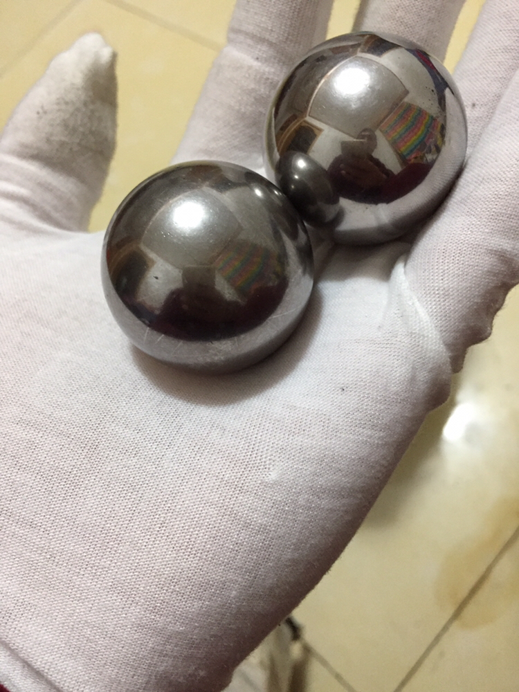 304不锈钢球2枚适合练手把玩