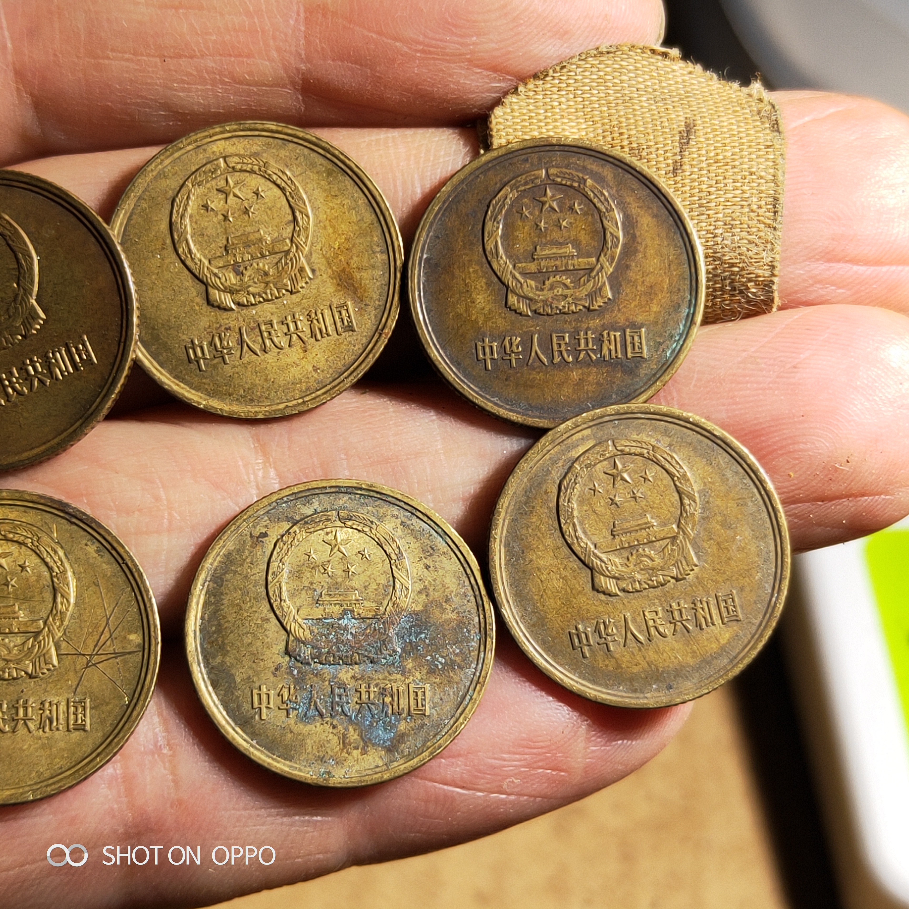 长城币一角10枚.无漏无裂包浆