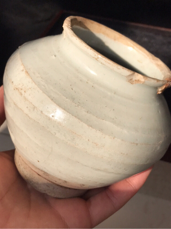 清代青白釉小罐,器型工整,简约大方,别致真假_图片_价格_评级-陶瓷