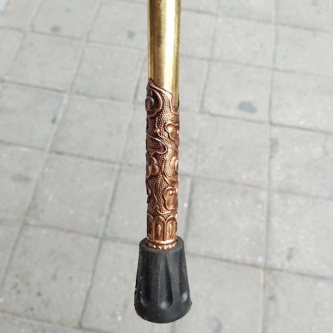 光绪二年寿星铜拐杖图图片