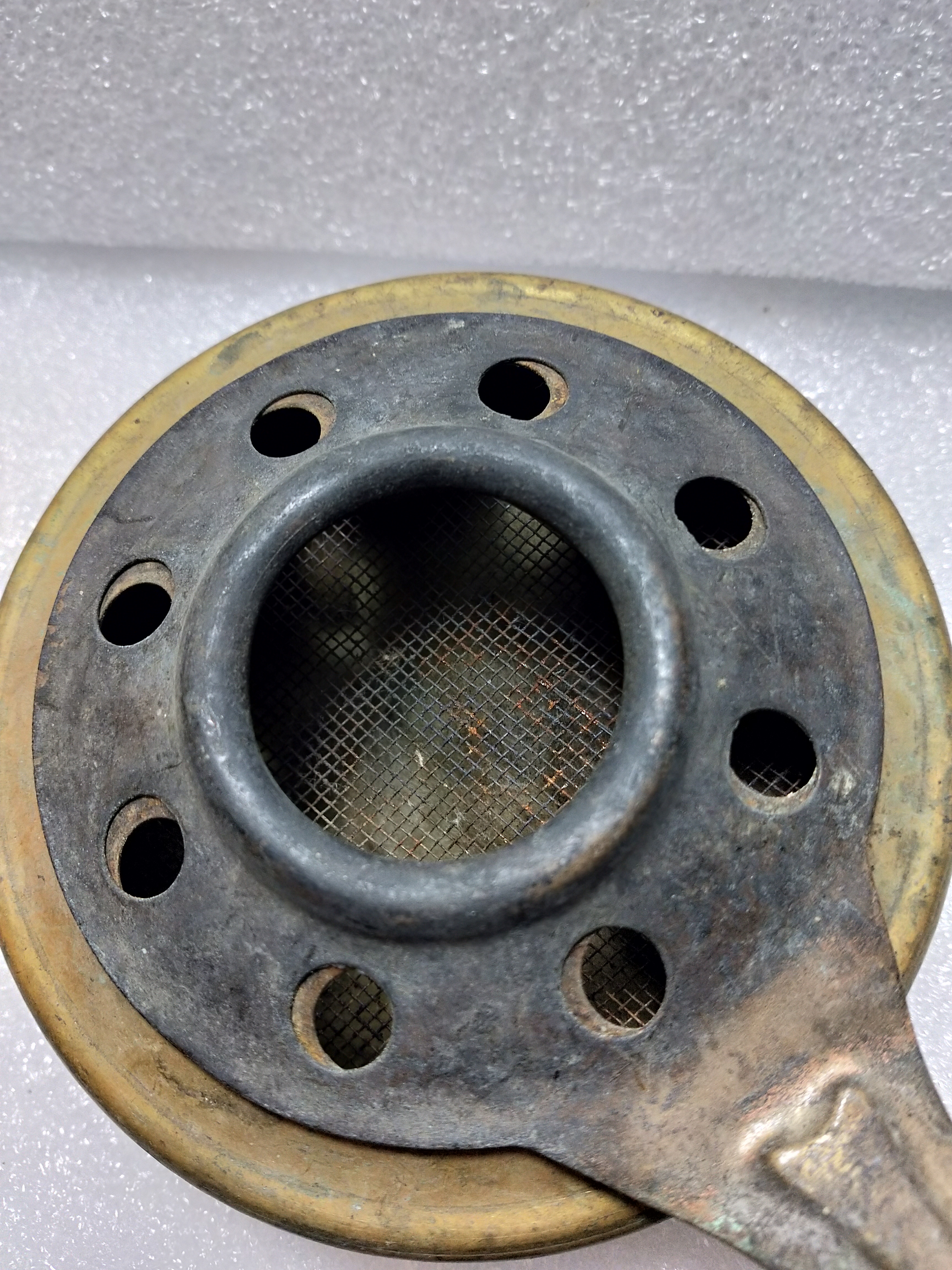 80年代铜酒精炉.还可以用.