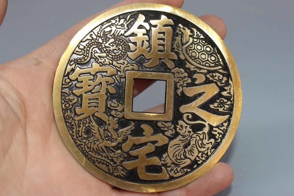 纯铜镇宅之宝八卦镜镇宅辟邪尺寸88厘米