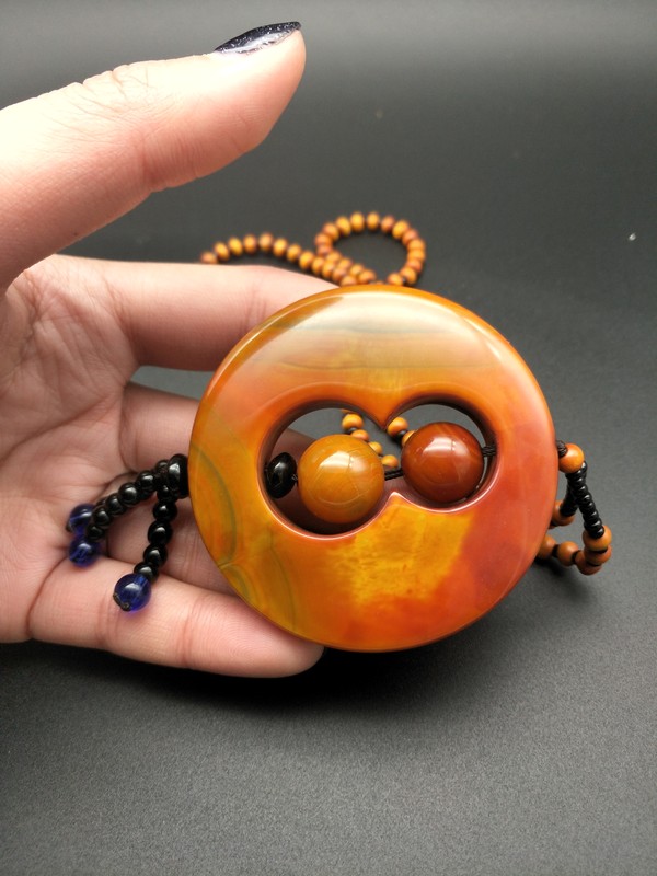 天然精品战国红玛瑙挂件保真一物一图实物拍摄