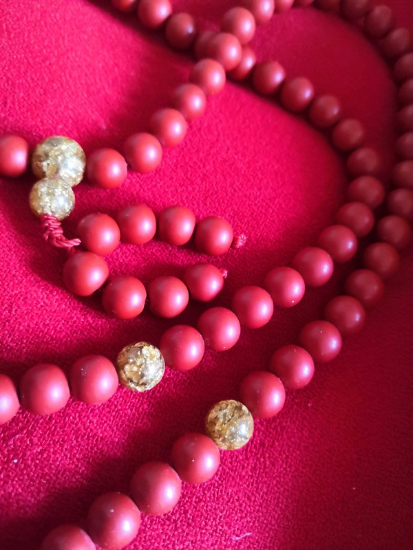 珠沙串108棵保真真假_图片_价格_评级-南红-爱藏网