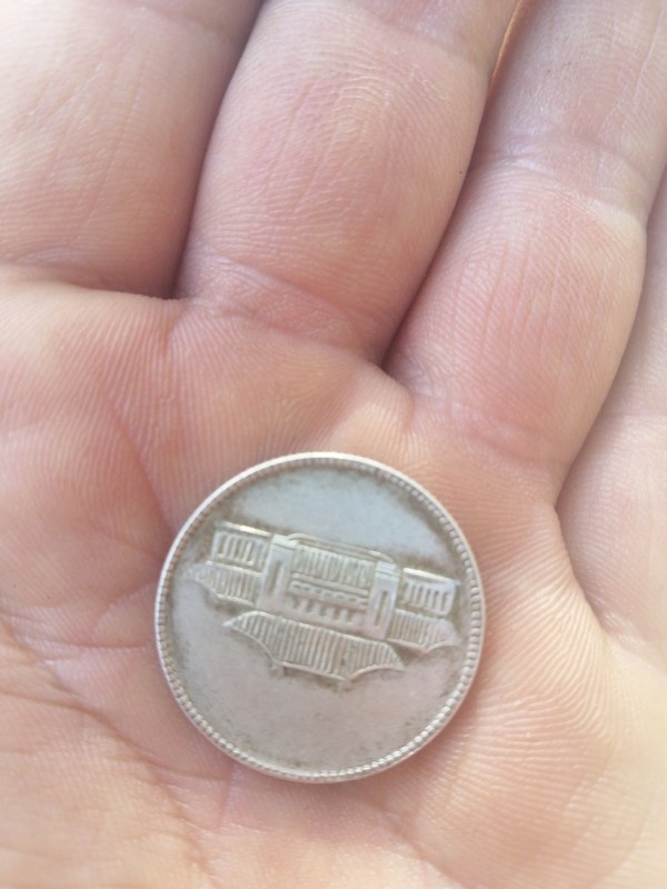 云南胜利堂两角银币小房子银币保老保真懂货