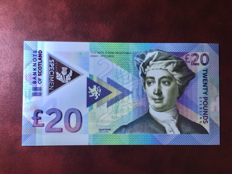 苏格兰20英镑塑料钞…绝品