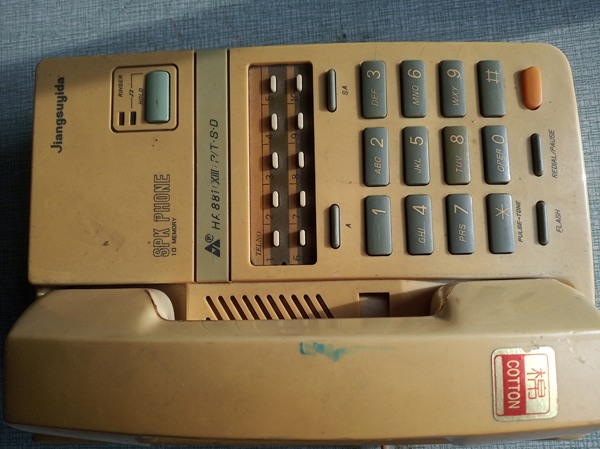 老物件90年代老电话机市面绝迹难寻值得收藏