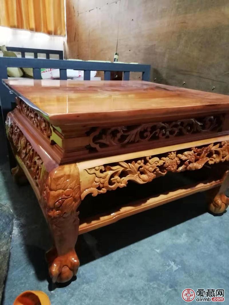 红豆杉家具 红豆杉实木九件套