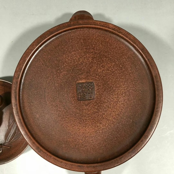 周桂珍老紫砂壶一把209