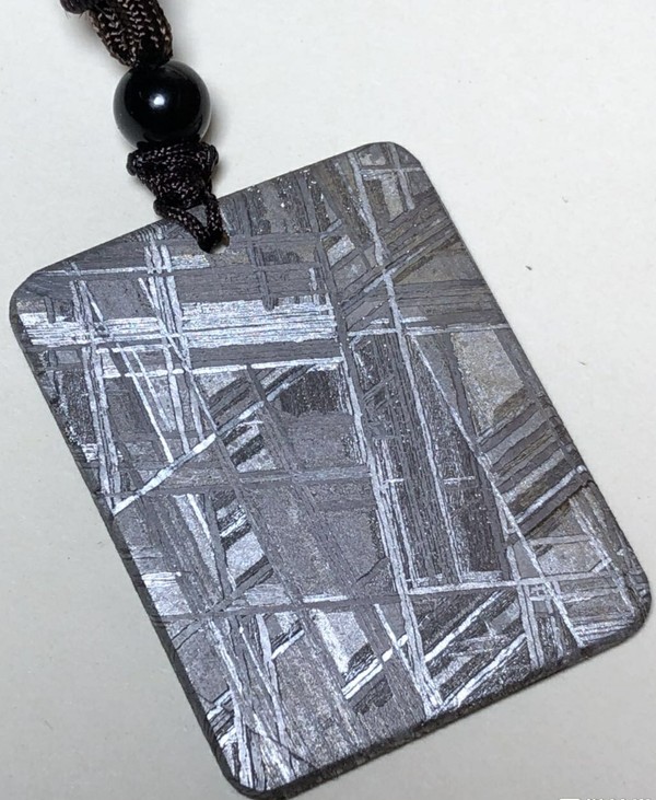 此颗陨石特殊立方体纹,属罕见纹路,非常维真假_图片_价格_评级-文玩杂