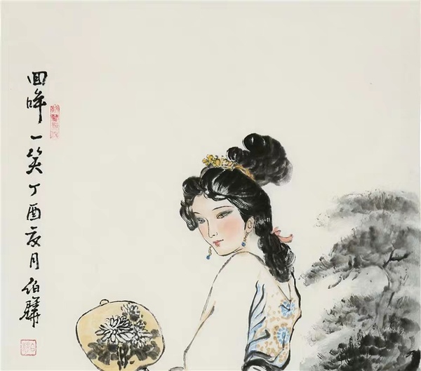 藏品展示白伯驊,中國畫家,1944年出生於北京一個書香世家.