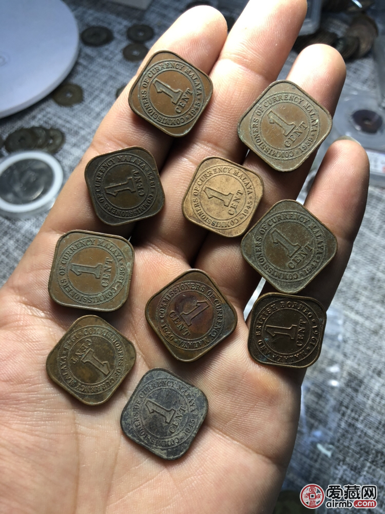 【简介】马来西亚方形铜币