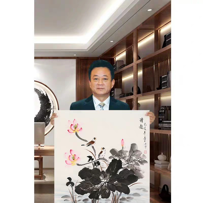 朱军的国画作品图片