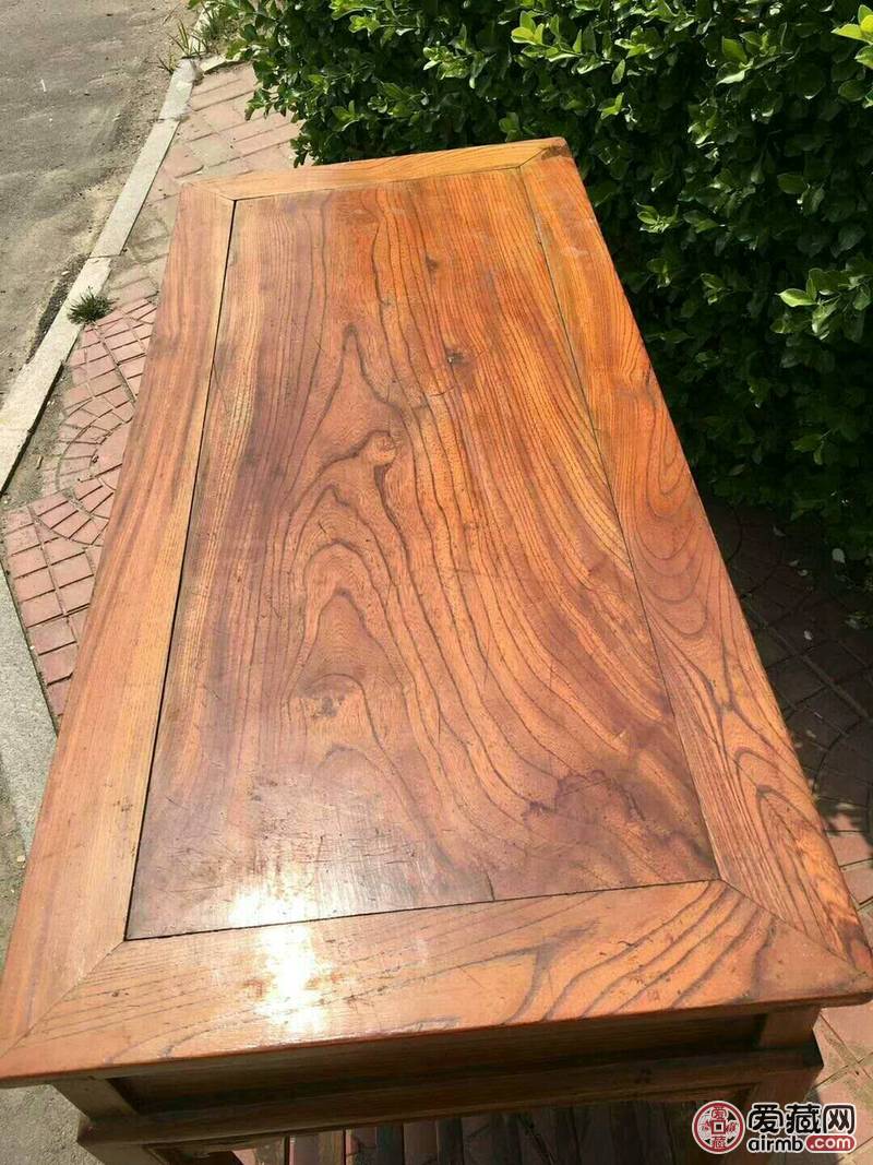 老账桌,黄榉木,清末.一流品相