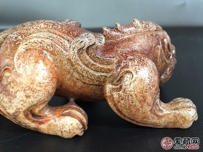 古玉老玉乡下收来老和田玉饕餮