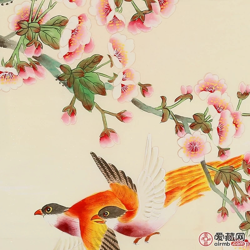 喻继高作品《比翼双飞》 br