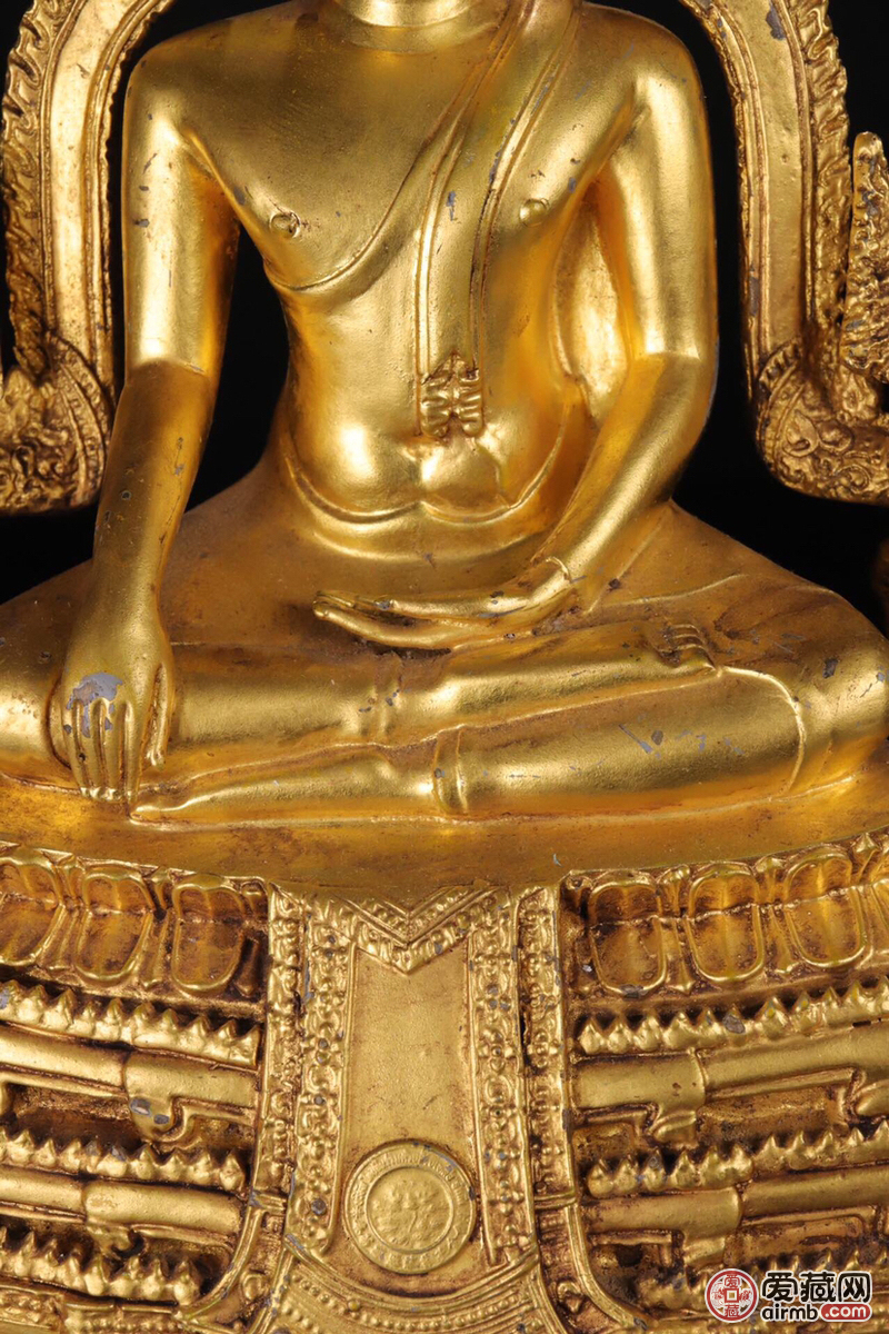 回流:【泰佛-铜鎏金「释迦牟尼