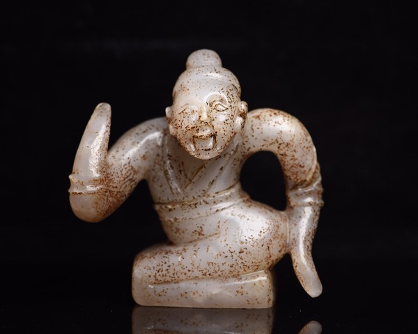 和田玉舞人规格827932厘米重