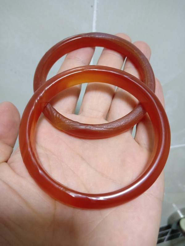 辽金时期公主红玛瑙手镯一对,包老保真非真假_图片_价格_评级-辽金