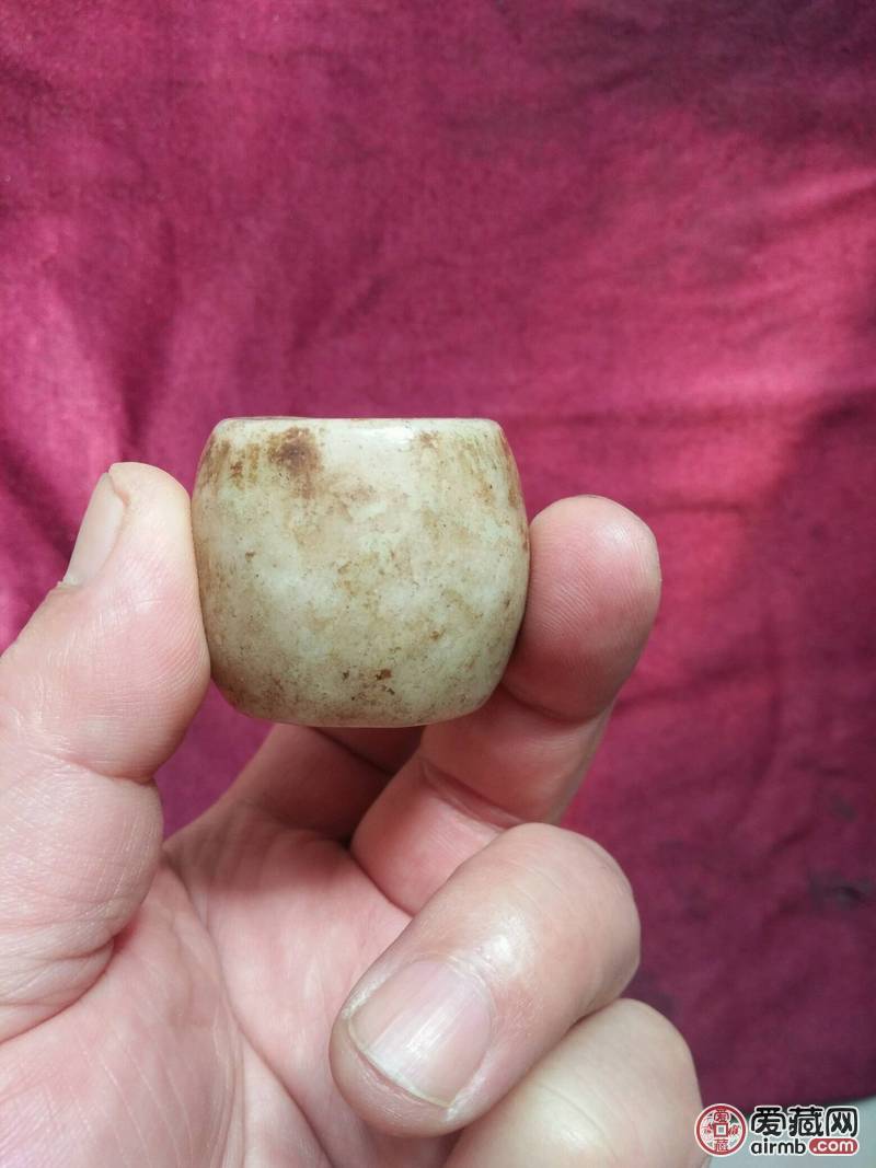 红山文化――玉滚子完整漂