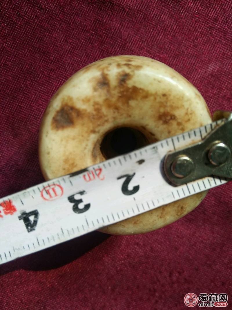 红山文化――玉滚子完整漂